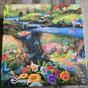 Disney Thomas Kinkade Alice in Wonderland puzzle